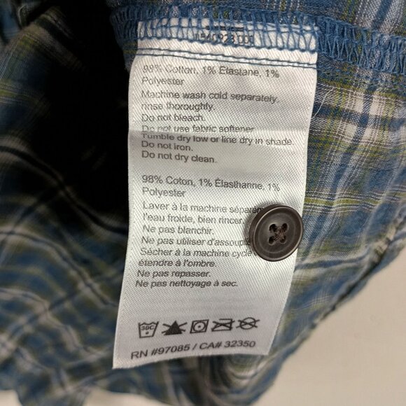 Outdoor Research Mens Rugged Plaid Short-Sleeve Button Up Shirt Size M Outdoor - Picture 3 of 6
